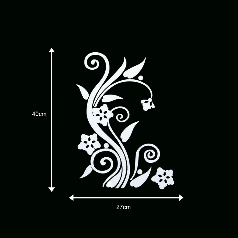 Зеркальное 3D зеркало Funlife MS361125 экологически чистое для украшения стен