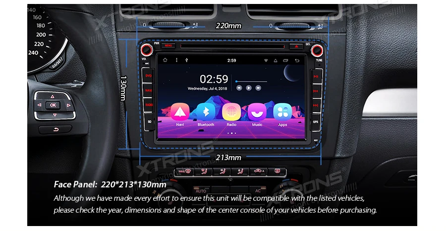 XTRONS " Android 9,0 Восьмиядерный gps автомобильный стерео dvd-плеер для Volkswagen Golf MK5 Jetta V Magotan Passat B для SKODA для сиденья