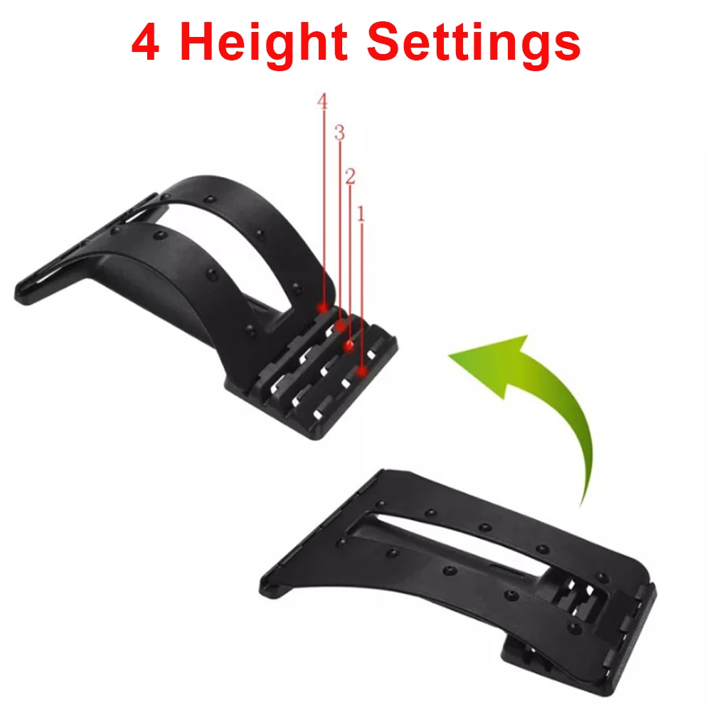 Массажные носилки для спины фитнеса поддержки поясницы шеи облегчения боли в