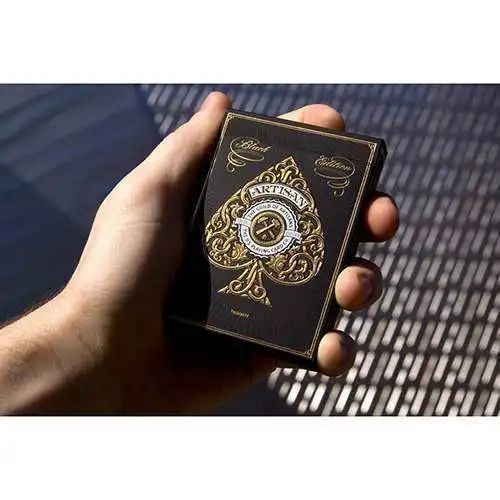 Deck of Cards Black Artisan by Theory11 | Спорт и развлечения