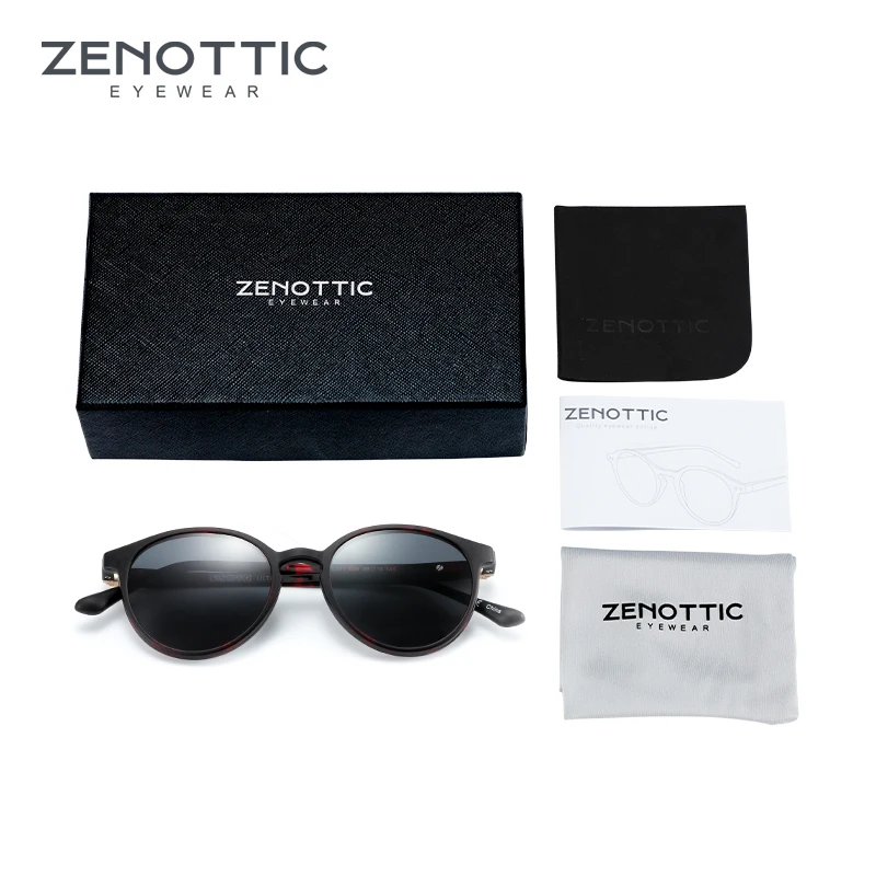 

ZENOTTIC Polarized Sunglasses Magnetic Clip On Optical Glasses Frames Men Myopia Sunglasses 2 in 1 Women UV400 Glasses