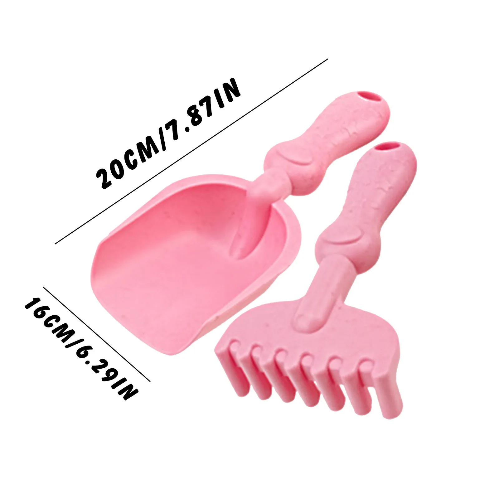 

2PCS Children's Beach Toy Garden Shovel Planting Tool Children multifunctional gardening tool Puzzle summer beach toy shovel set