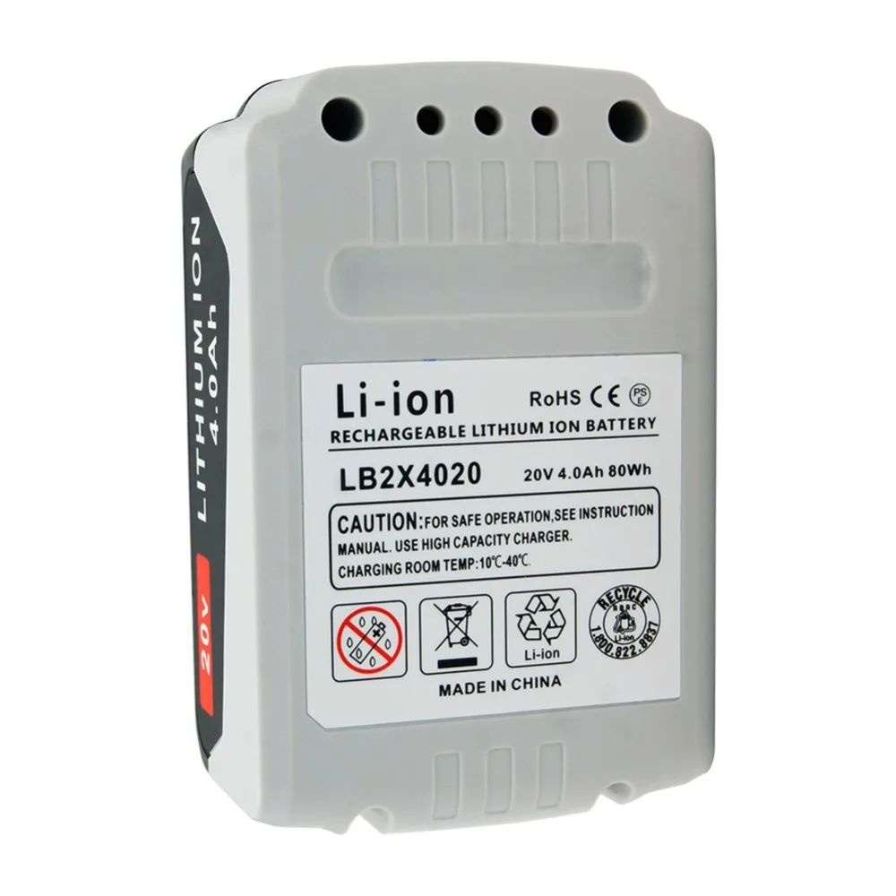

20 4000 , Black Decker LBXR20 LB20 LHT2220 LBX20