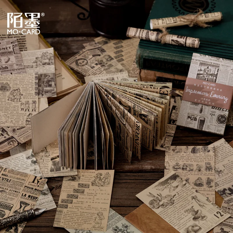 60 листов бумажная бумага для новостей в винтажном стиле | Дом и сад