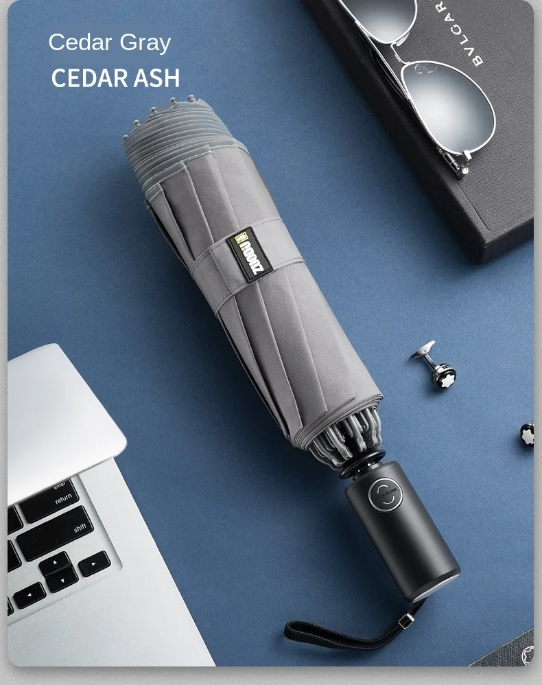 Зонт с фонариком автоматический складной зонт от шторма одной кнопкой|Зонтики| |