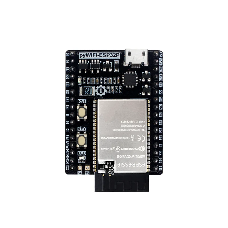 01Studio pyWiFi- ESP32P 8M RAM макетная демо-плата совместимая с MicroPython WiFi LVGL Prog ram ming Wireless IOT ESP32