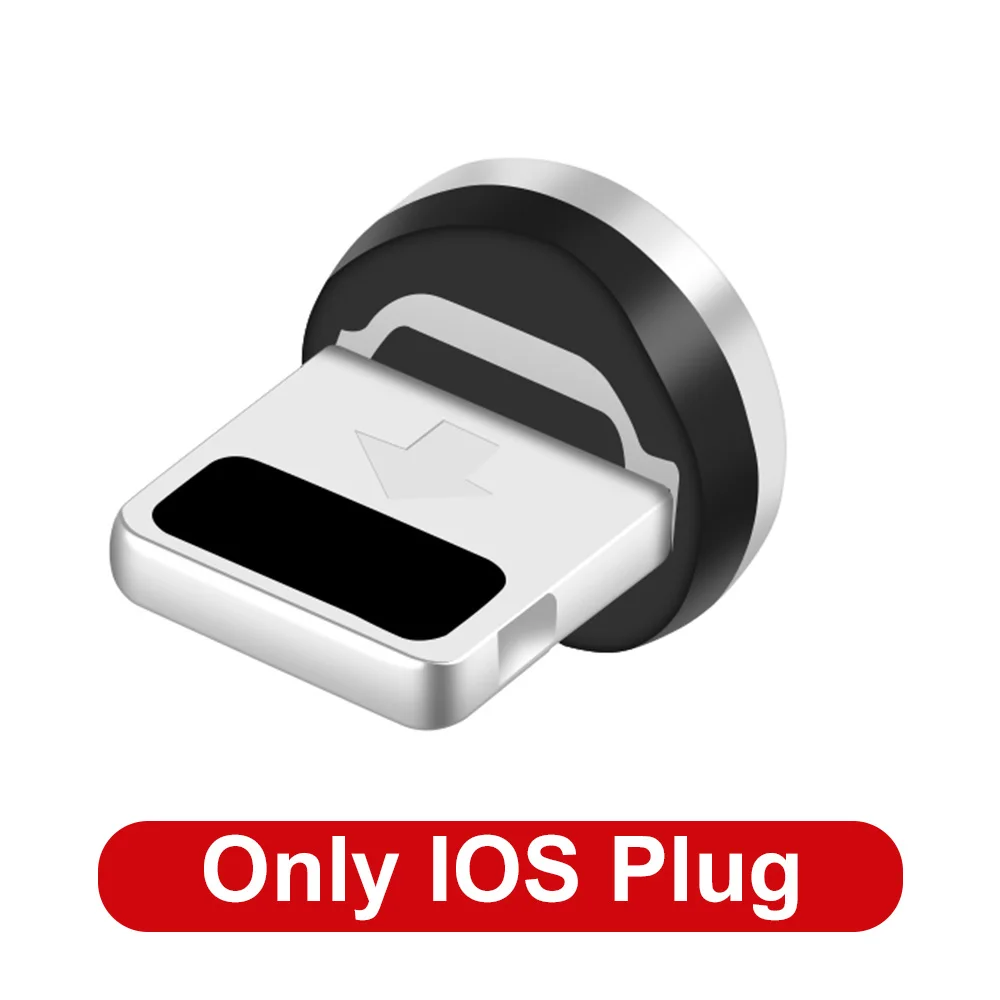 Магнитный usb-кабель Marjay для быстрой зарядки iphone, кабель Micro USB type-C для samsung, Xiaomi, huawei, провод зарядного устройства для мобильных телефонов - Цвет: Plug For iphone