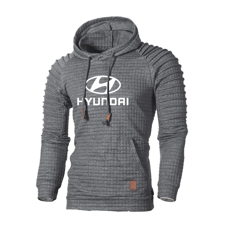 

NEW Spring Autumn Men hoodies Hyundai Car Logo Printing Fashion Casual Cotton Men Sweatshirt High Quality Male clothes