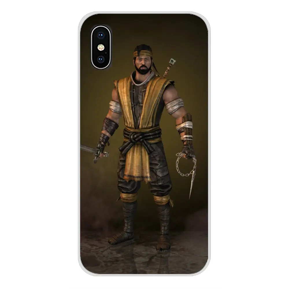 Чехол из ТПУ для samsung Galaxy S3 S4 S5 Mini S6 S7 Edge S8 S9 S10 Lite Plus Note 4 5 8 9 Scorpion in More Kombat аксессуары |