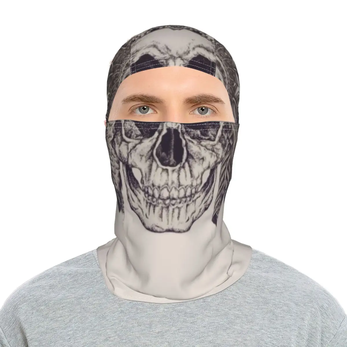 

2021 Skull Pattern Outdoor Sports Riding Sunscreen Headgear Originality Balaclava Full Face Towel Lovely Motorcycle Mask