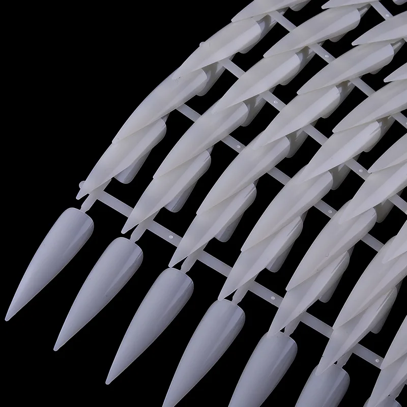 240 шт. прозрачные/белые Искусственные ногти|Накладные ногти| |