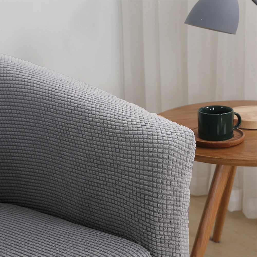 Эластичный кофе Ванна кресло диван крышка протектор моющаяся мебель чехол для