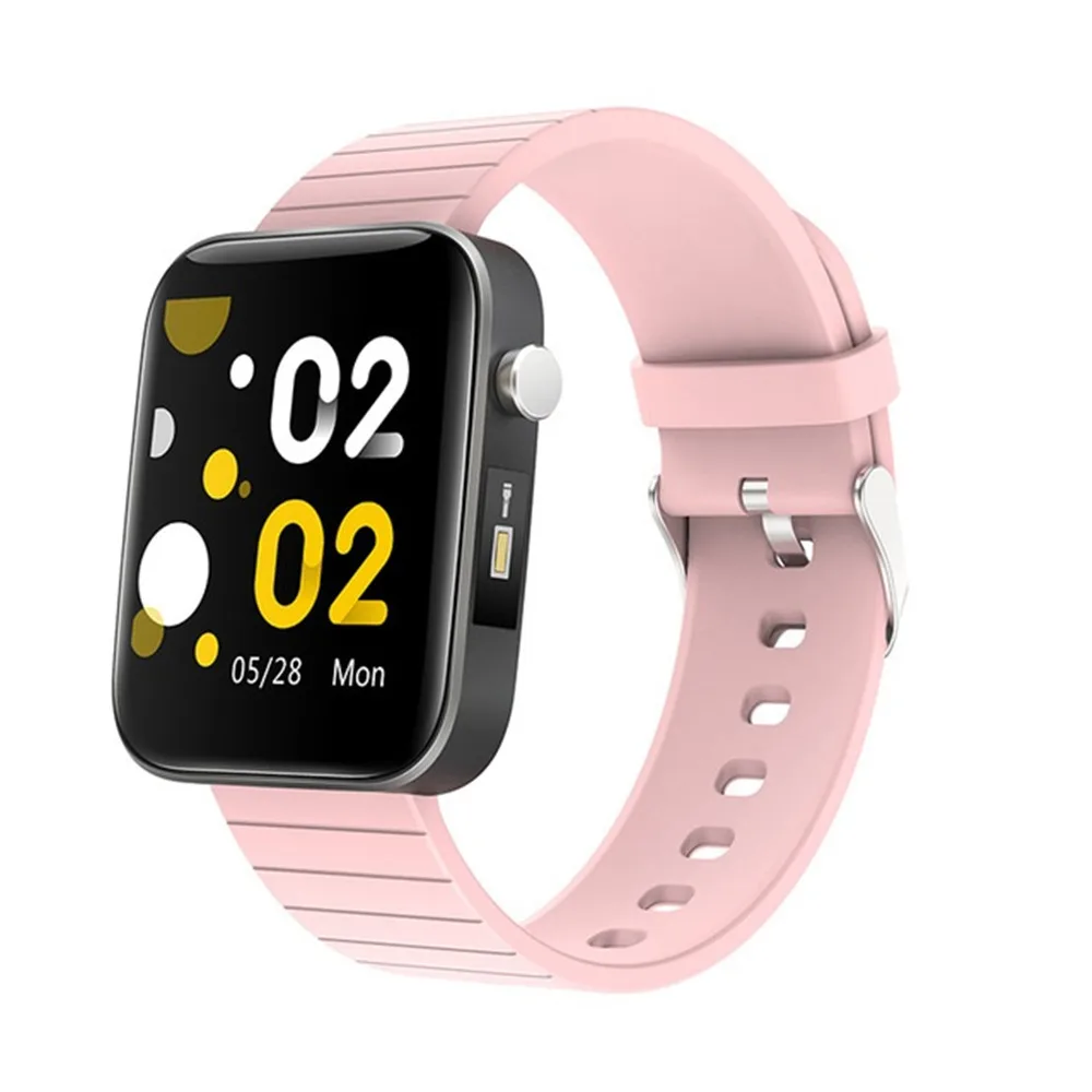 

T68 1.54 inch Smart Watch Touch Body Temperature Measure Heart Rate Blood Pressure Oxygen Bracelet Fitness Tracker Smart Clock