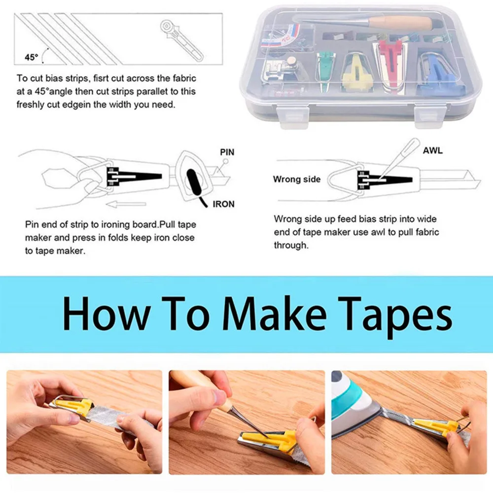 Многофункциональная лента для шитья Набор изготовления швов|Швейные