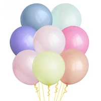 18 inch colorful latex balloons wedding party decorations birthday party decorations kids round latex macaron balloon wholesale