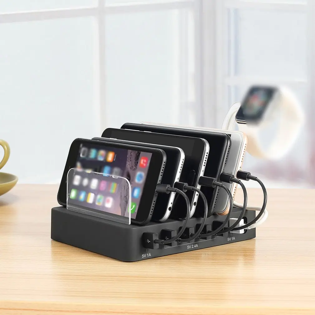 

Зарядное устройство с несколькими USB-портами и 6 портами, 70 Вт
