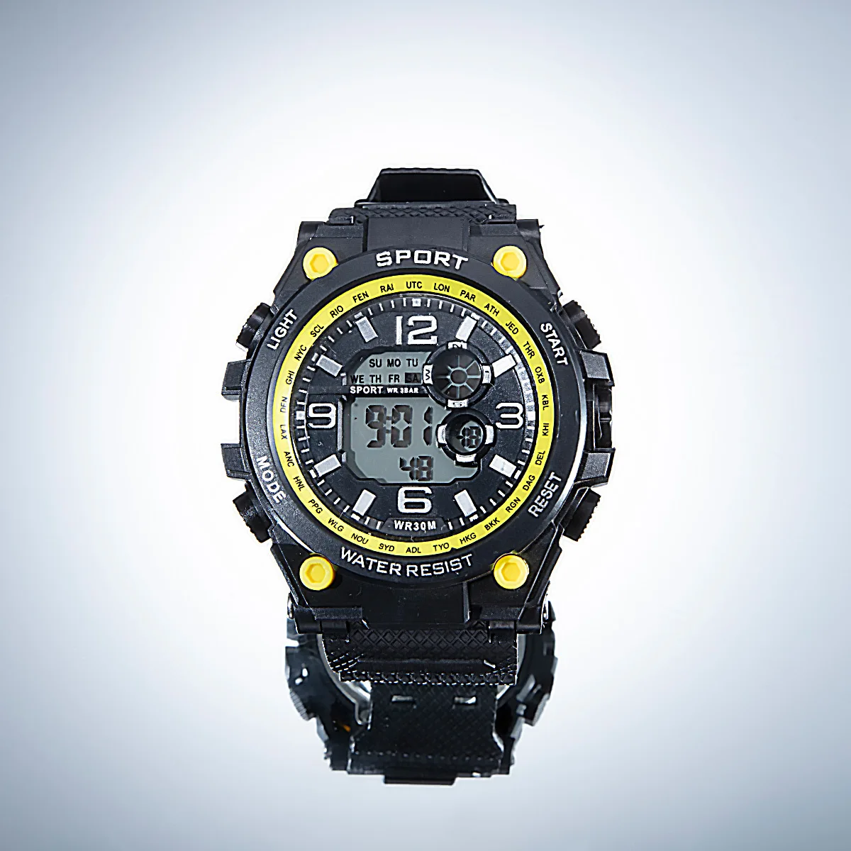 

Trendy Fashion Outdoor Sports Mountaineering Cool Men's Watch Male Student Multi-function Personalized Electronic Watch