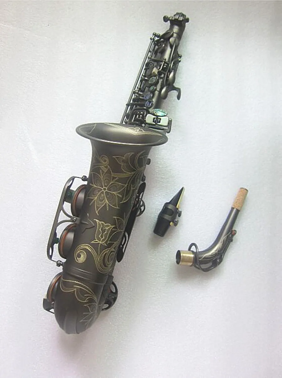 Саксофон тенор Suzuki высококачественный матовый черный альт саксофон