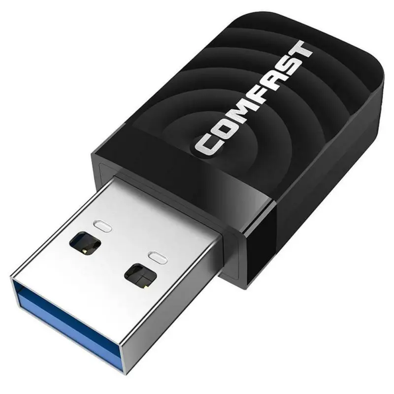 Беспроводная сетевая карта USB 3 0 1300 Мбит/с Ethernet WiFi адаптер приемник 802 11 B/g/n 5 8/2 4 ГГц