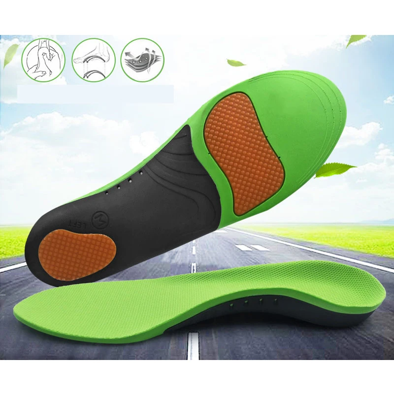 New Memory Foam Orthotics Arch Pain Relief Support Shoes Insoles Insert Pads Sports