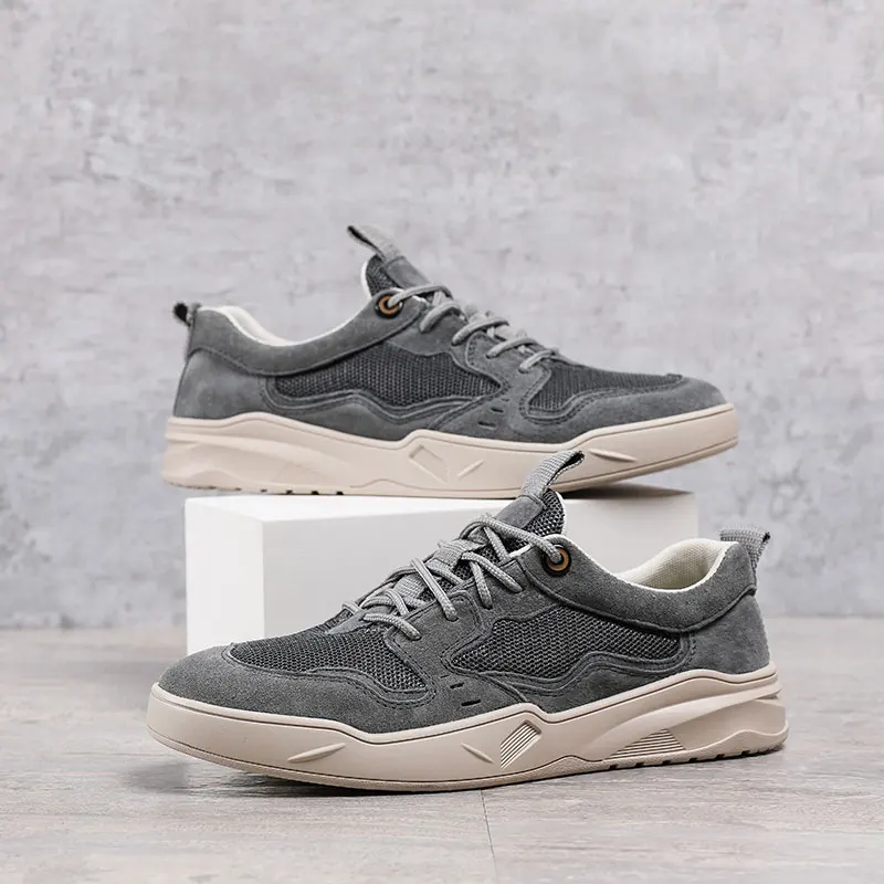 

Men's Tennis Shoes Mens Casual Shoes Hot Sale Men Breathable Causal Leather Sport Man Leisure Sports Sapato Comfortable 2020