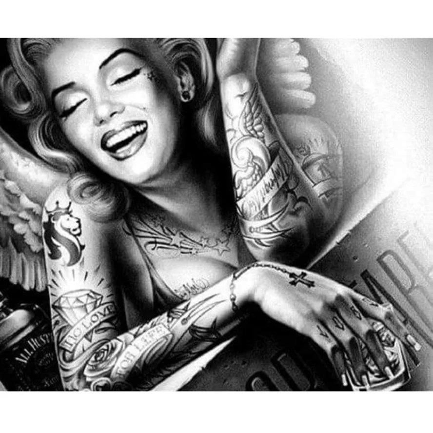 Алмазная живопись Мэрилин Монро искусство алмазная вышивка полная мозаика