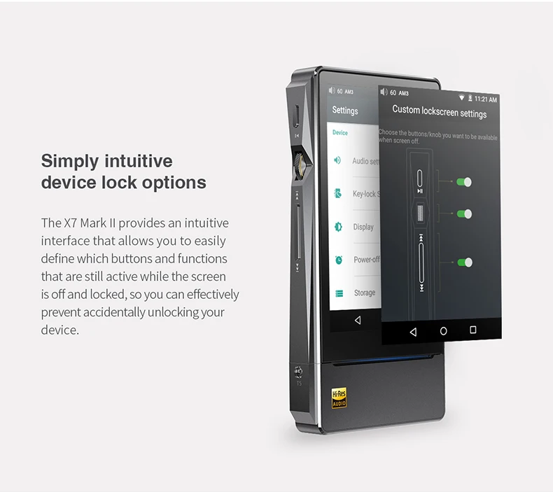 FiiO X7II x7 ii X7 Mark II с сбалансированным модулем AM3A на базе Android wifi Bluetooth 4,1 APTX без потерь DSD портативный музыкальный плеер