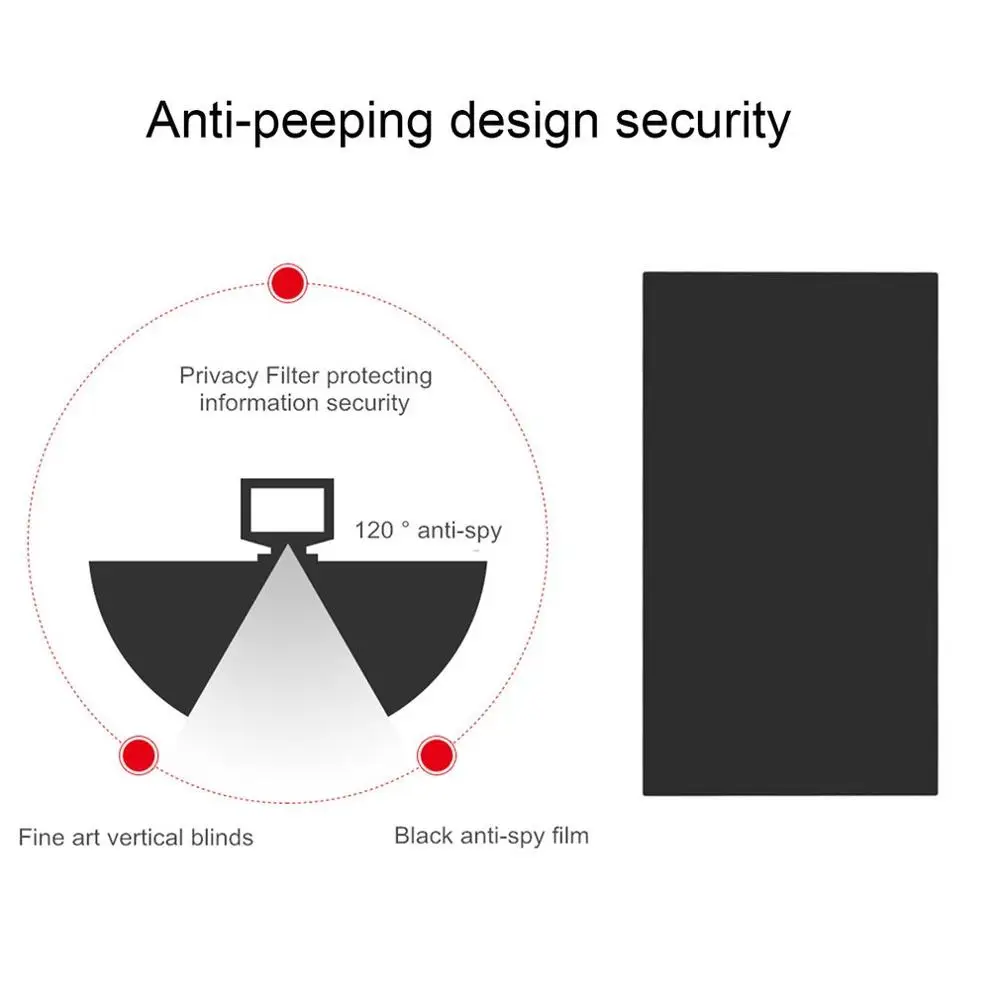 8/10/11/16/17 inch Computer Anti-spy Film Privacy Filter Screens Protective Anti Peeping Dustproof For 16:9 Laptop | Компьютеры и офис