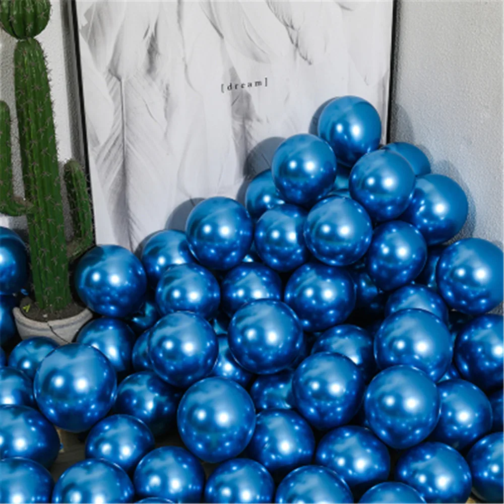 

50 Uds. Globos teados, Globos inflables para fiestas de suministros para deco de boda