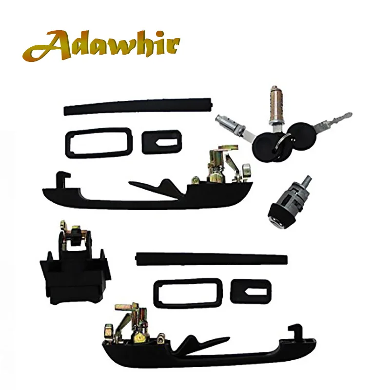 Новый автомобильный ствол зажигания замок багажника дверной с ключами комплект