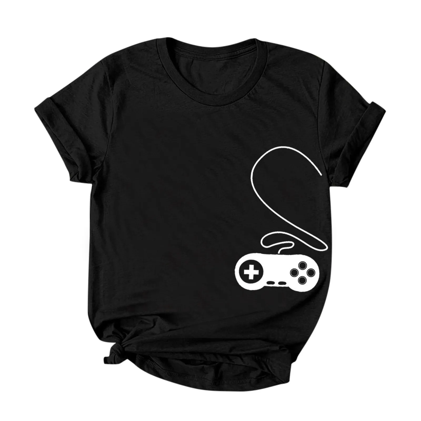 Женская парная Модная рубашка с коротким рукавом для женщин пары влюбленных на