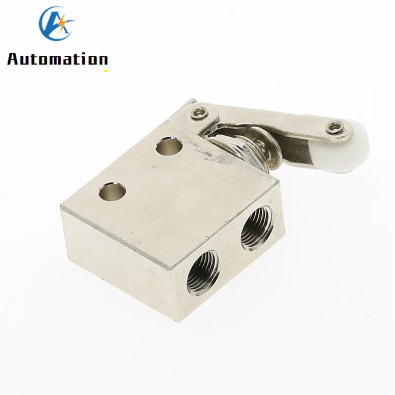 Фото TAC2-31P Exhaust valve 2 Position 3 Way Roller Lever Mechanical Valve Pneumatic valve switch 1/8