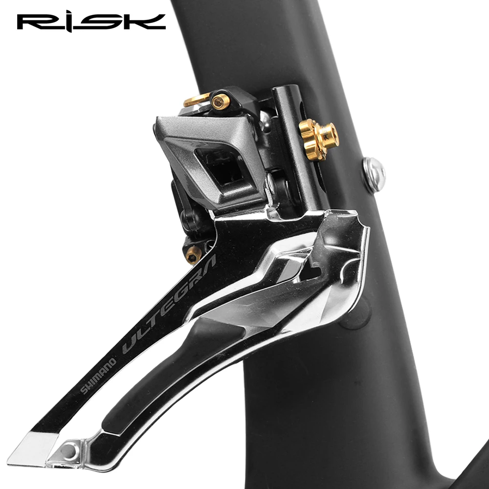 2020 риск шоссейный велосипед из титанового сплава передний переключатель