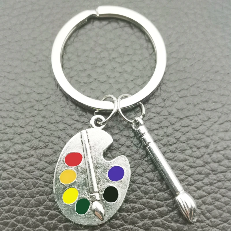 Новинка 2020-2021 брелок в палитре кисть Художественный чудесная яркая