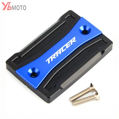 Front Cover Blue Для Yamaha TRACER 900 700 GT 900GT TRACER MT09 MT07 MT 09 MT 07 передний и задний тормозной цилиндр для жидкости главный резервуар Крышка крышки - Цвет: Front Cover Blue