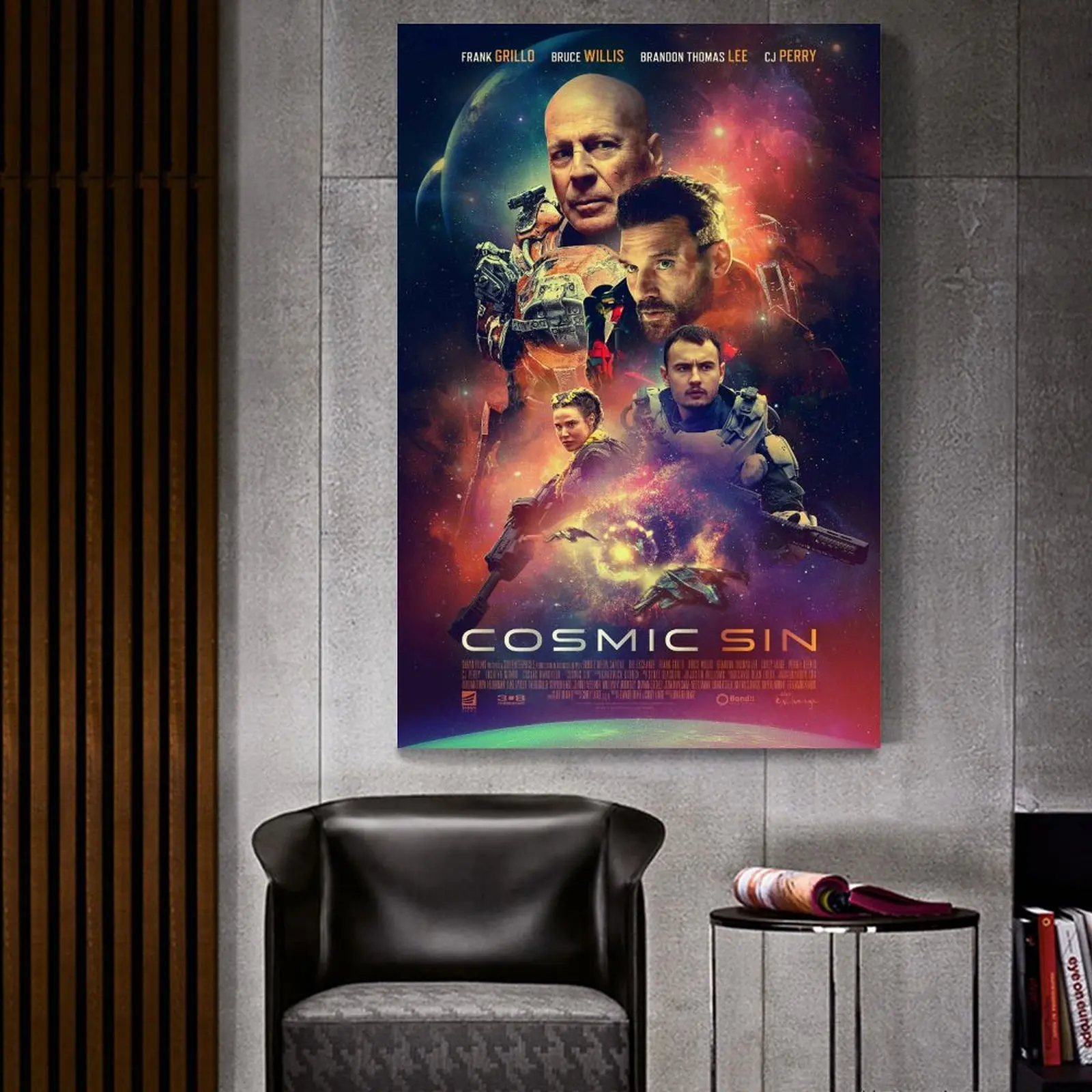 

Cosmic Sin Action Movie Canvas Art Poster and Wall Art Picture Print Modern Family bedroom Decor Posters