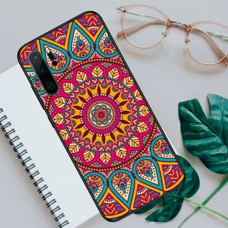 

MANDALA COLORFUL design pattern Phone Case For Huawei honor Mate P 10 20 30 40 Pro 10i 9 10 20 8 x Lite Luxury brand shell