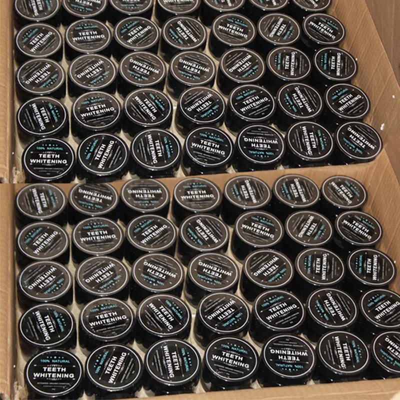 

100PCS Free shipping Tooth Powder Teeth Whitening Powder Natural Organic Activated Charcoal Bamboo Whitening Powder Oral Hygiene