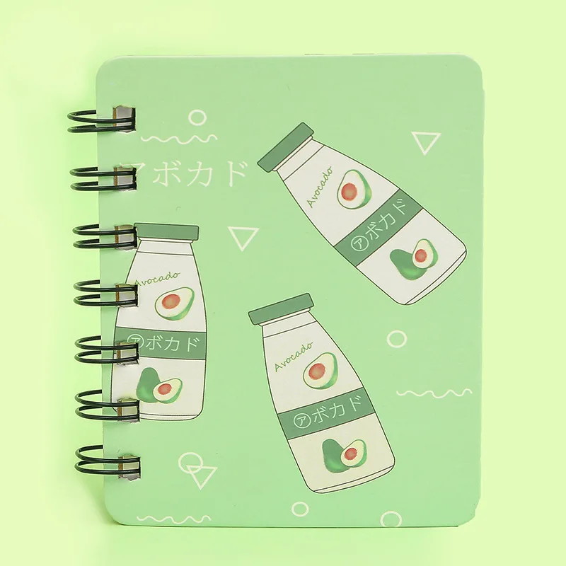 Блокнот Avocado, Kawaii, планировщик, портативный блокнот, записная книжка, bullet journal, caderno, libreta, libretas, записная книжка, дневник - Цвет: 7