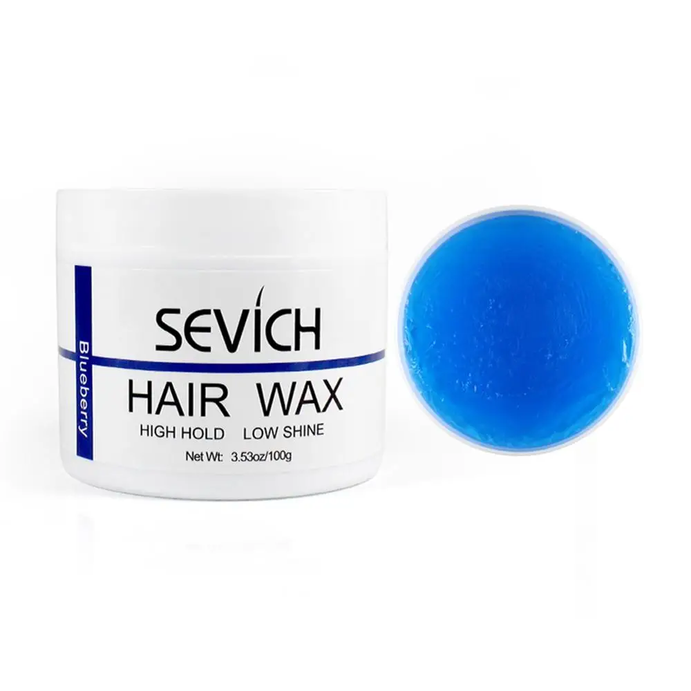 Hair Wax Natural Hairdressing Wax Styling Cream Hair Tools For Men 100g Hair Styling Clay Hair Pomade Slicked Keep Hair Men Oil