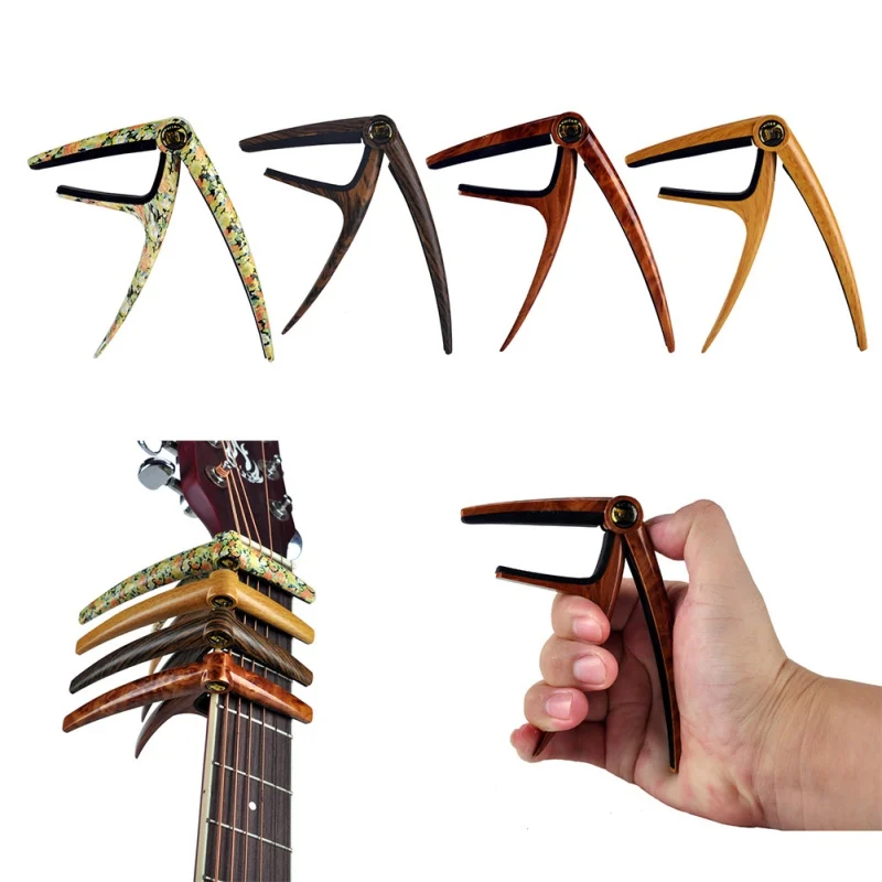 

2020 Guitar Capo Hidden Spring Zinc Accessories Alloy Silicone Musical Stringed Instruments Parts