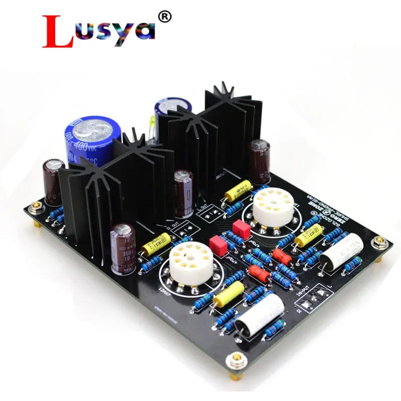MM PHONO 12AX7 AC 12 15 в трубный усилитель Hi Fi аудио DIY kit и готовая плата|Усилители