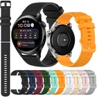 Ремешок силиконовый для смарт-часов Huawei Watch 3  3 Pro, сменный спортивный браслет с текстурой, аксессуары для наручных часов, 22 мм