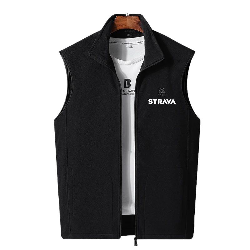 

STRAVA Cycling Vest 2021 New Autumn Winter Warm Sleeveless Clothing Mountain Bike Windproof Cycling Clothing Gilet for Men