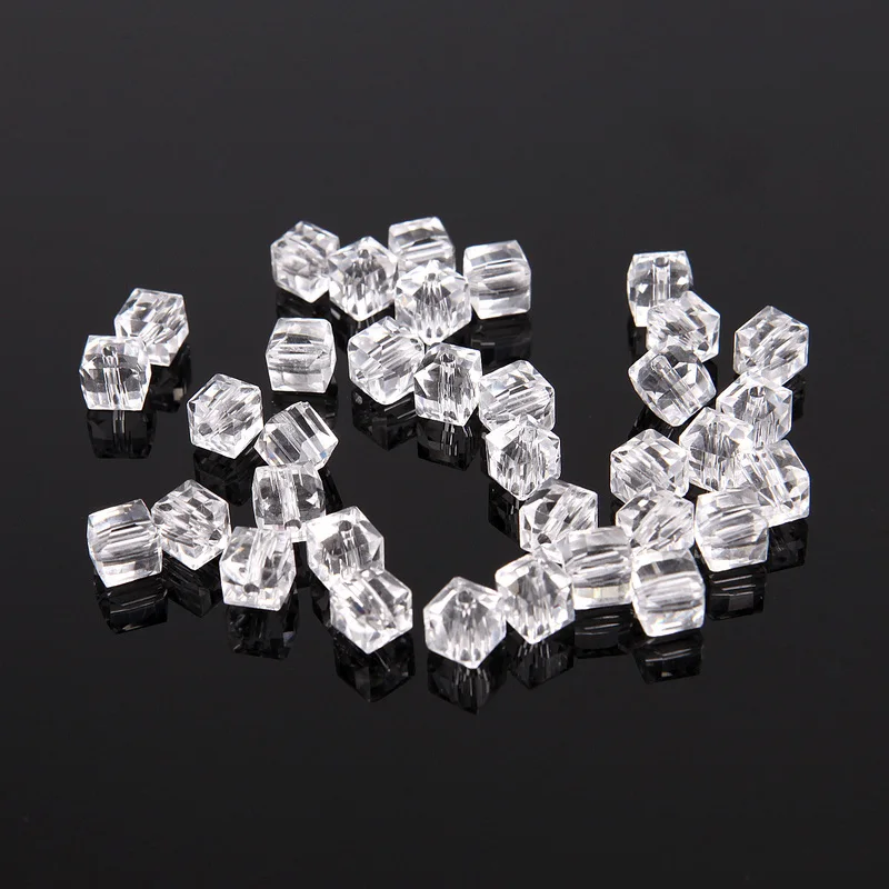 

Fashion 4mm Beads Flat Tip Drop Shape Glass Beads Colorful Crystal Beads For Jewelry Making DIY Necklace Bracelet Handmake