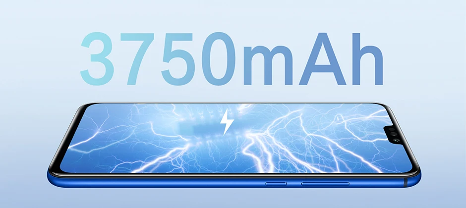 Полноэкранный Смартфон Honor 8X6,5 дюйма с глобальной прошивкой OTA, не 8x max, мобильный телефон Android 8,1, Восьмиядерный сканер отпечатков пальцев