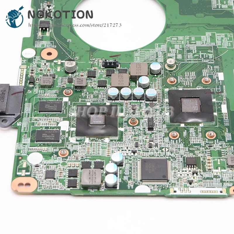 NOKOTION Laptop Motherboard For HP Pavilion 15-N MAIN BOARD DA0U93MB6D2 734820-501 734820-001 735285-501 A4-5000 CPU HD8670M | Компьютеры