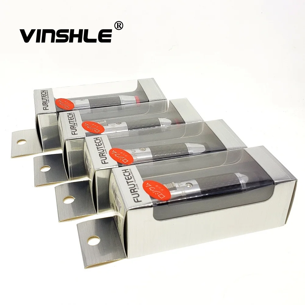 Furutech CF 601M(R) 602F(R) родиевое покрытие XLR разъем из углеродного волокна|Вилки с