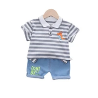 new summer newborn baby boys clothes suit children girls sports t shirt shorts 2pcssets toddler casual costume kids tracksuits