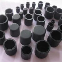 25 7mm 60 5mm blackwhite silicone rubber round caps protection gasket furniture dust seal end cover cap protector